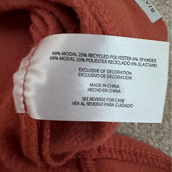 Orvis Women XL V-Neck Boxy Relaxed Fit Sweatshirt Sporty - Picture 8 of 10